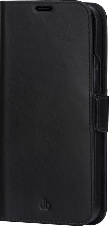 Dbramante1928 Lynge plånboksfodral för iPhone 13 (svart)