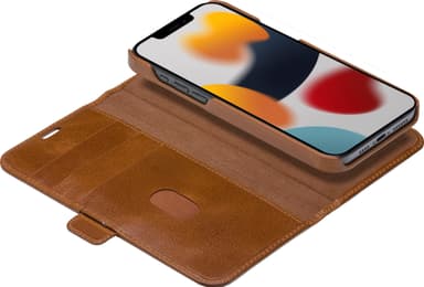 Dbramante1928 Lynge plånboksfodral för iPhone 13 (beige)
