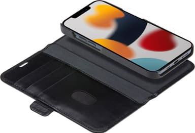 Dbramante1928 Lynge plånboksfodral för iPhone 13 (svart)