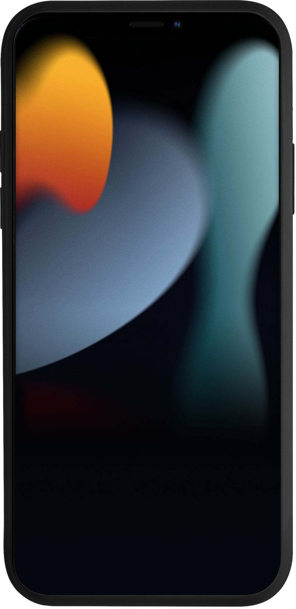 Puro Icon silikonfodral för iPhone 13 Pro Max (svart)