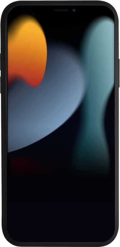 Puro Icon silikonfodral för iPhone 13 (svart)