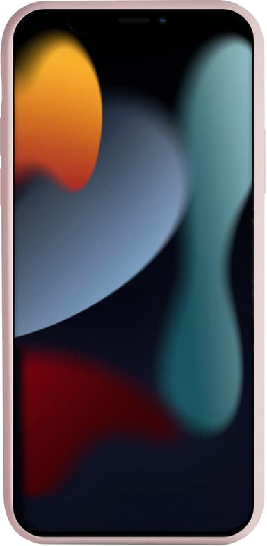 Puro Icon silikonfodral för iPhone 13 Pro (svart)