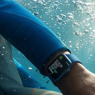 Apple Watch Series 7 45mm GPS (starlight alu. / starlight sport band)