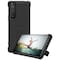 Sony Xperia 5 III Style Cover fodral med stativ (svart)