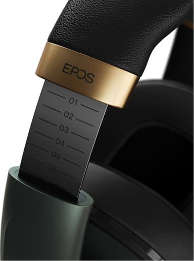 EPOS H6Pro Closed gamingheadset (grönt)