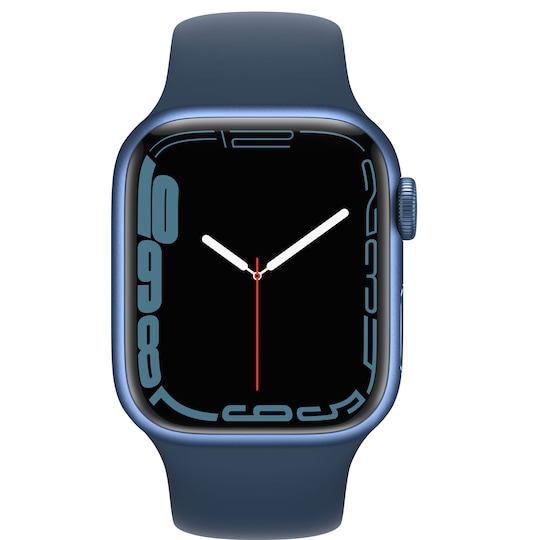 Apple Watch Series 7 41mm GPS (blue alu. / abyss blue sport band)