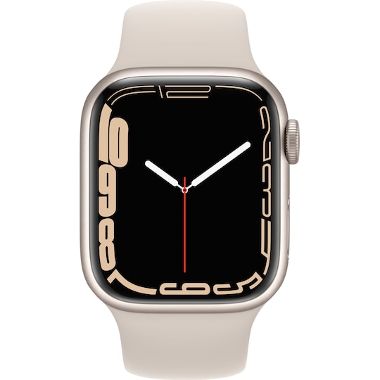 Apple Watch Series 7 41mm GPS (starlight alu. / starlight sport band)