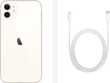 iPhone 11 128 GB (vit)