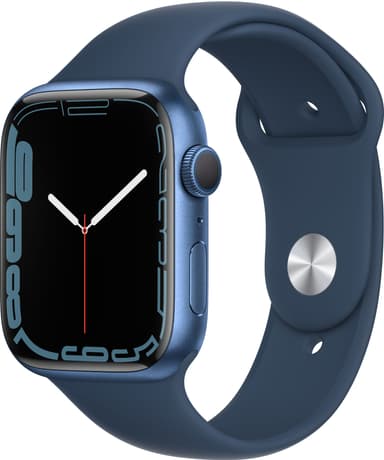 Apple Watch Series 7 45mm GPS (blue alu. / abyss blue sport band)