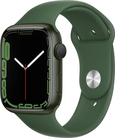Apple Watch Series 7 45mm GPS (green alu. / clover sport band)