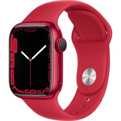 Apple Watch Series 7 41mm GPS (red alu. / red sport band)