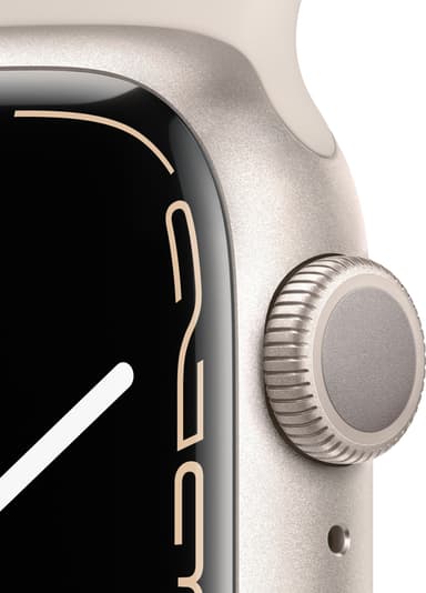 Apple Watch Series 7 41mm GPS (starlight alu. / starlight sport band)