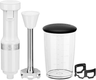 KitchenAid Cordless stavmixer 5KHBV53EWH (white)