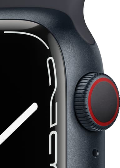 Apple Watch Series 7 41mm eSIM (midnight aluminum/midnight sport band)
