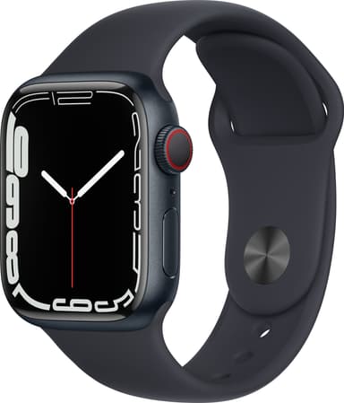 Apple Watch Series 7 41mm eSIM (midnight aluminum/midnight sport band)