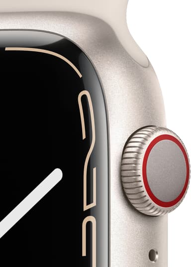 Apple Watch Series 7 45mm eSIM ((starlight alu. / starlight sport band)