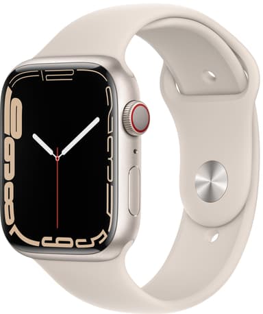 Apple Watch Series 7 45mm eSIM ((starlight alu. / starlight sport band)