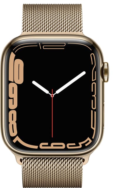 Apple Watch Series 7 45mm eSIM (gold stain.st/gold Milan. loop)