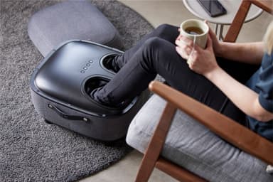 re. Luxury fotmassage CA-850 (svart)