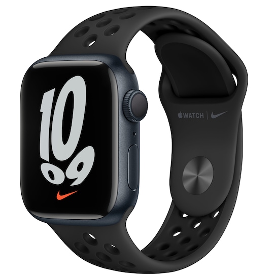 Apple Watch Series 7 Nike 41mm GPS (midnight alu./anthr. blk. sport band)