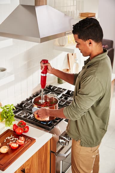 KitchenAid Cordless stavmixer 5KHBBV53EER (empire red)