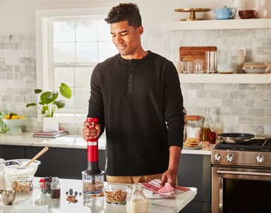 KitchenAid Cordless stavmixer 5KHBBV53EER (empire red)
