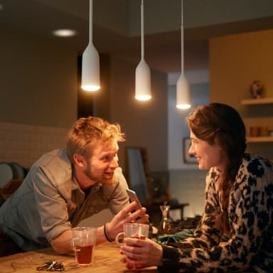 Philips Hue Devote vit pendellampa