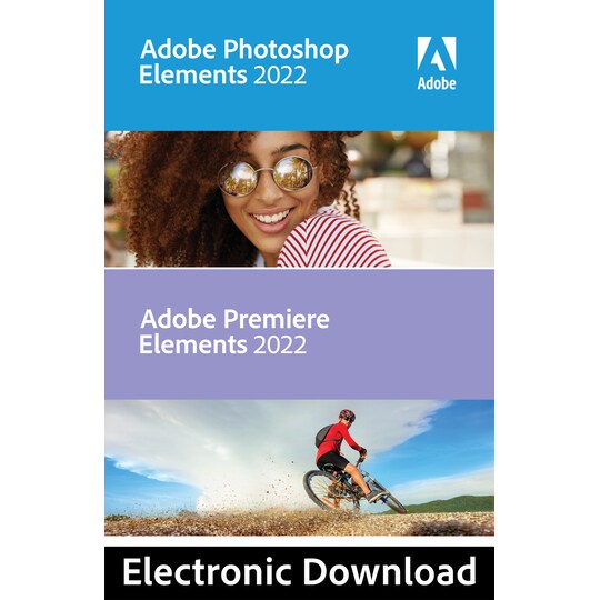 Adobe Photoshop 2022 & Premiere Elements 2022 - PC Windows