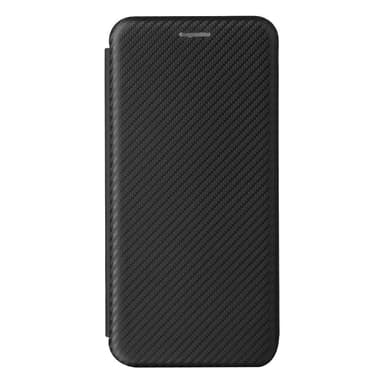 SKALO Samsung A22 4G Carbon Fiber Plånboksfodral - Svart