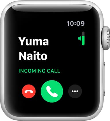 Apple Watch Series 3 38 mm (vitt sportband)