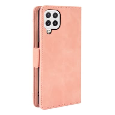 SKALO Samsung A22 4G 6-FACK Plånboksfodral - Rosa
