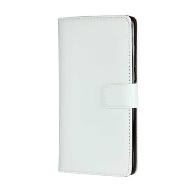 Plånboksfodral Äkta Huawei P30 - Vit