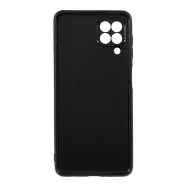 SKALO Samsung A22 4G Carbon Fiber TPU-skal - Svart