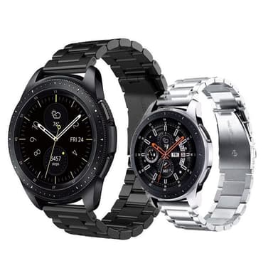 SKALO Länkarmband till Samsung Watch Active2 40mm - Svart
