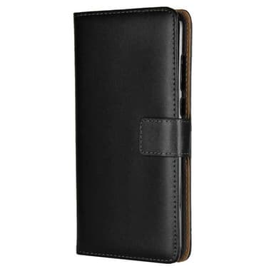 Plånboksfodral Äkta Huawei P30 - Svart