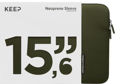 KEEP 15.6" Neoprene sleeve (Ivy Green)