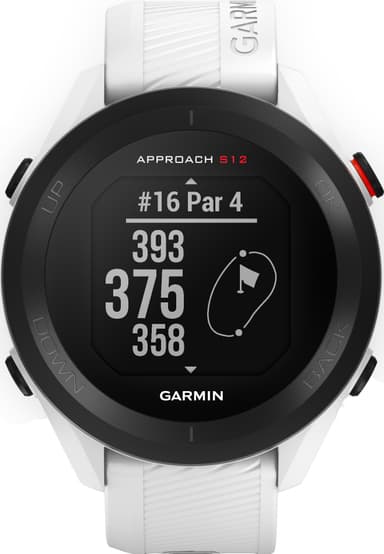Garmin Approach S12 GPS golfklocka (vit)