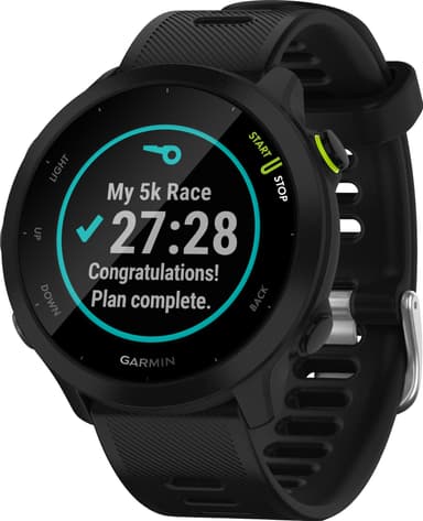 Garmin Forerunner 55 GPS sportklocka (svart)