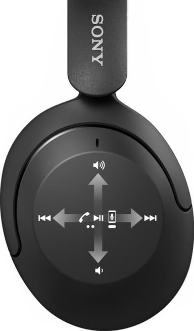 Sony WH-XB910N trådlösa around-ear hörlurar (svart)