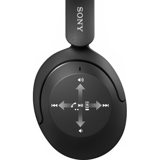Sony WH-XB910N trådlösa over-ear hörlurar (svart)