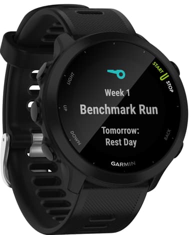 Garmin Forerunner 55 GPS sportklocka (svart)