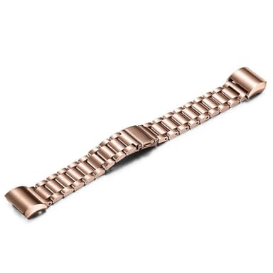 SKALO Länkarmband till Fitbit Charge 3/4 - Roséguld