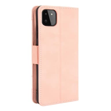 SKALO Samsung A22 5G 6-FACK Plånboksfodral - Rosa