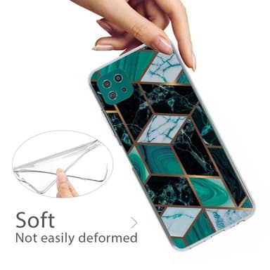 SKALO Samsung A22 5G Marmor TPU-skal - Motiv 1