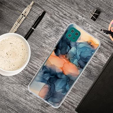 SKALO Samsung A22 5G Marmor TPU-skal - Motiv 7