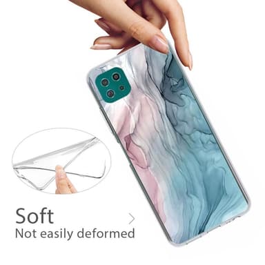 SKALO Samsung A22 5G Marmor TPU-skal - Motiv 8
