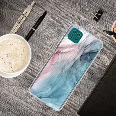 SKALO Samsung A22 5G Marmor TPU-skal - Motiv 8