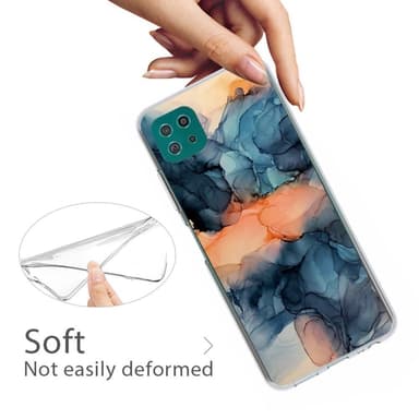 SKALO Samsung A22 5G Marmor TPU-skal - Motiv 7