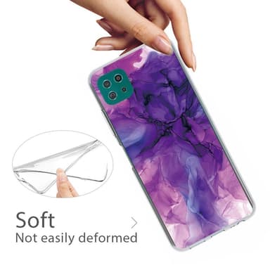 SKALO Samsung A22 5G Marmor TPU-skal - Motiv 5