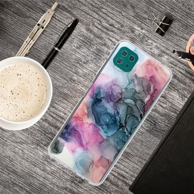 SKALO Samsung A22 5G Marmor TPU-skal - Motiv 4